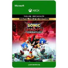 SONIC X SHADOW GENERATIONS DIGITAL DELUXE EDITION XBOX КЛЮЧ USA