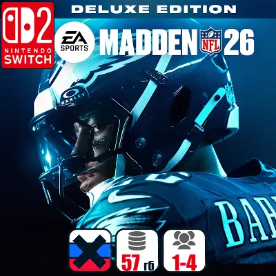 EA SPORTS Madden NFL 26 Deluxe Edition | Nintendo Switch 2 - irongamers.ru