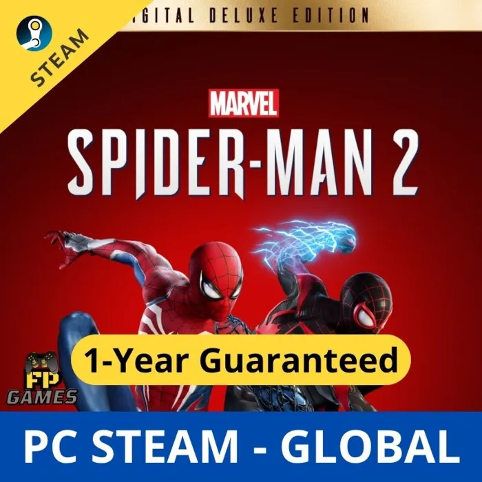 MARVEL SPIDER-MAN 2 DELUXE EDITION · PC STEAM GLOBAL · Мгновенная доставка