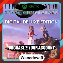 FINAL FANTASY VII REMAKE INTERGRADE Digital Deluxe Edition Xbox – Purchase for Your A