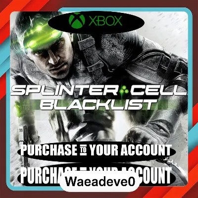Tom Clancy's Splinter Cell: Blacklist Xbox – Purchase for Your Account - irongamers.ru
