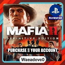 Mafia II: Definitive Edition – PlayStation (PSN) – Purchase in Your Account