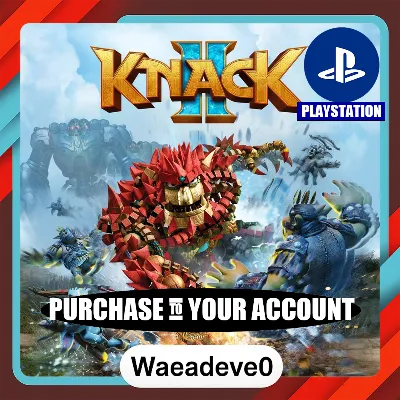 Knack 2 – PlayStation (PSN) – Purchase in Your Account - irongamers.ru