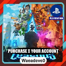 Minecraft Legends – PlayStation (PSN) – Purchase in Your Account