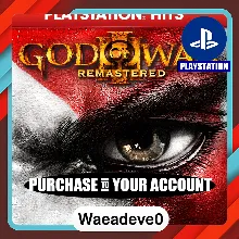 God of War® III Remastered – PlayStation (PSN) – Purchase in Your Account