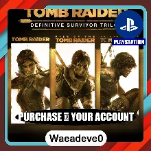 Tomb Raider: Definitive Survivor Trilogy – PlayStation (PSN) – Purchase in Your Accou