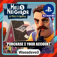 Hello Neighbor: Search and Rescue – PlayStation (PSN) – Purchase in Your Account