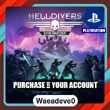 HELLDIVERS™ Dive Harder Edition – PlayStation (PSN) – Purchase in Your Account