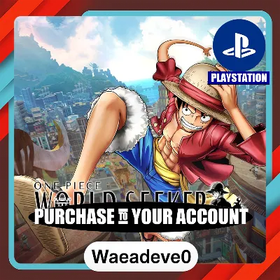 ONE PIECE World Seeker – PlayStation (PSN) – Purchase in Your Account - irongamers.ru