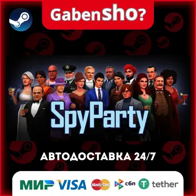 SpyParty СТИМ Steam Gift - irongamers.ru