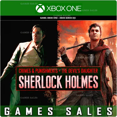 SHERLOCK HOLMES: CRIMES AND PUNISHMENTS + THE DEVIL'S DAUGHTER XBOX ONE|XS КЛЮЧ