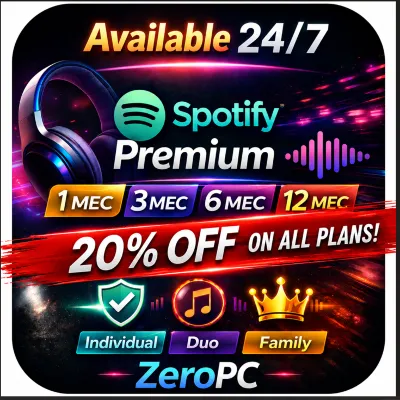 Spotify Premium 1/3/6/12 месяцев | Любой аккаунт | Работает в России