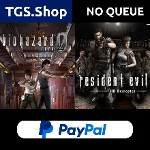Resident Evil 1 + 0 HD Remaster | STEAM | PAYPAL