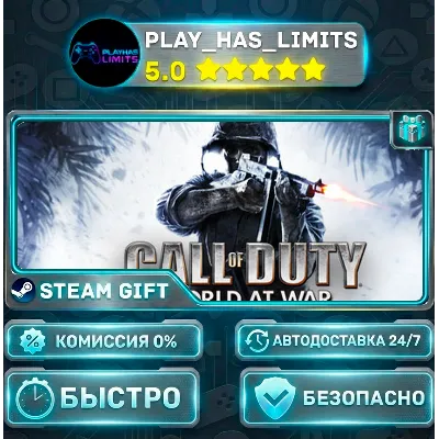Call of Duty: World at War *RU/BY/UA/СНГ Steam Auto - irongamers.ru
