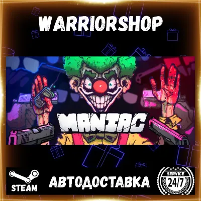 Maniac Выбор Региона Стим STEAM GIFT АВТО 24/7 ГАРАНТИЯ - irongamers.ru