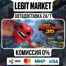 Super Meat Boy 3D / Steam АВТО / РУ + МИР