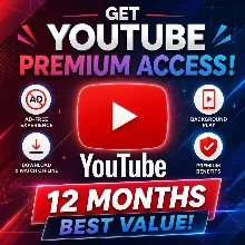 YOUTUBE PREMIUM | ЮТУБ ПРЕМИУМ НА 1/12/24 МЕСЯЦЕВ - irongamers.ru