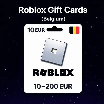 Roblox Gift Cards (Бельгия) 10–200 EUR | Коды пополнения - irongamers.ru