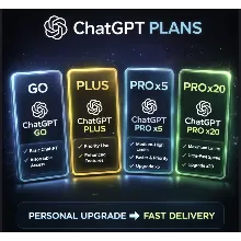 ChatGPT Plus Go PRO X5 X20 | Автовыдача 24/7 | Гарантия весь срок службы