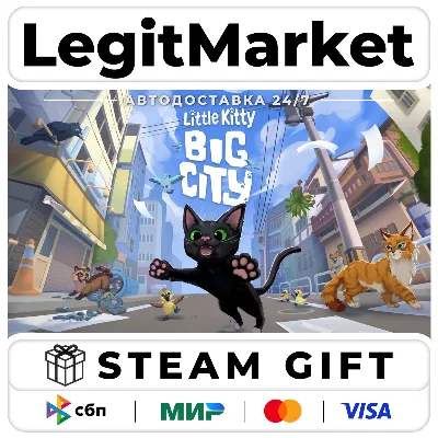 Little Kitty, Big City / Steam АВТО / РУ + МИР - irongamers.ru