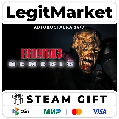 Resident Evil 3 Nemesis (1999) / Steam АВТО / РУ + МИР - irongamers.ru