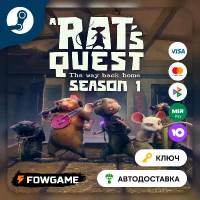 A Rat's Quest - The Way Back Home | Season 1 (РУ+СНГ) КЛЮЧ STEAM - irongamers.ru