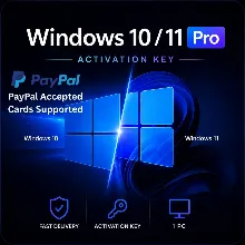 Ключ активации Windows 10 / 11 Pro – Быстрая доставка