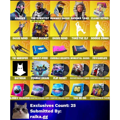 Автовыдача • FN (Все Платформы) • 202 скина + 1250 VB • Полный доступ - irongamers.ru