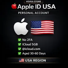 Apple ID USA (iCloud/Hotmail/Outlook 2010-2020): Активный App Store и iCloud 5G