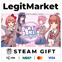 Doki Doki Literature Club Plus! / Steam АВТО / РУ + МИР