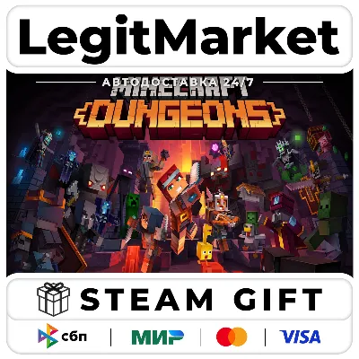 Minecraft Dungeons + ВЫБОР ИЗДАНИЯ / Steam АВТО / РУ + МИР - irongamers.ru
