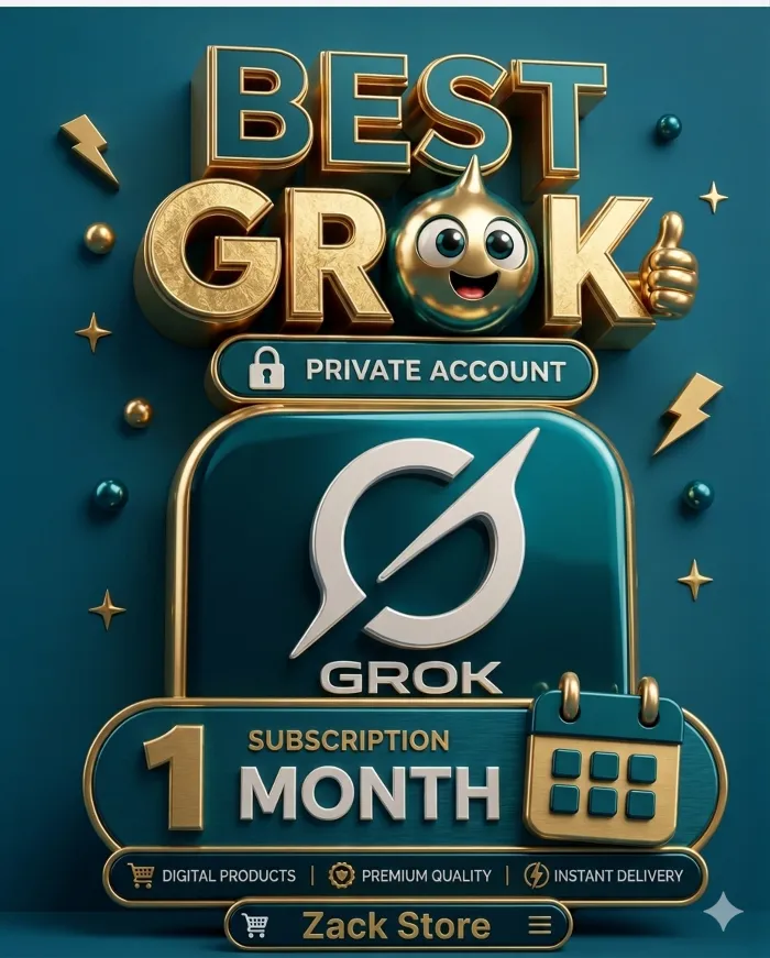 SuperGrok 1 Month Private Account