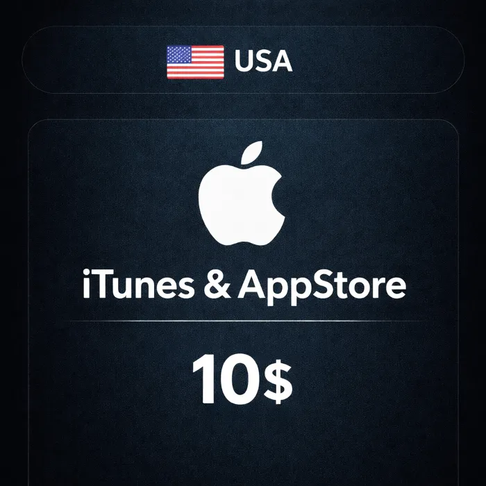 Подарочная карта Apple iTunes (USA) 10$
