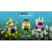 Minecraft Черепашьи мотивы + Заячья шапочка-бини + Шапочка детёныша Ключ/Код