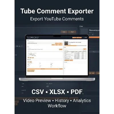 Tube Comment Exporter | Экспорт комментариев YouTube в CSV, Excel и PDF | Windows - irongamers.ru