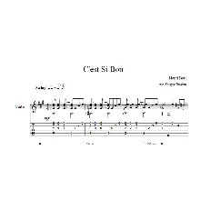 C'est Si Bon (Анри Бетти) ноты для гитары