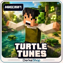 Майнкрафт скин Turtle Tunes | Твич Дропс | Region Free Key | Java/Bedrock