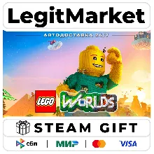 LEGO Worlds / Steam АВТО / РУ + МИР
