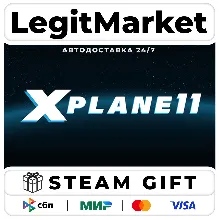 X-Plane 11 / Steam АВТО / РУ + МИР