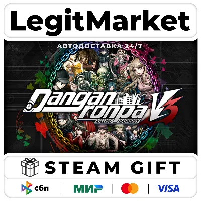 Danganronpa V3: Killing Harmony / Steam АВТО / РУ + МИР