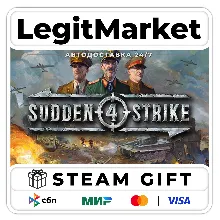 Sudden Strike 4 / Steam АВТО / РУ + МИР