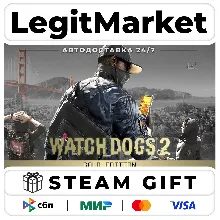 Watch Dogs 2 Gold Edition / Steam АВТО / РУ + МИР