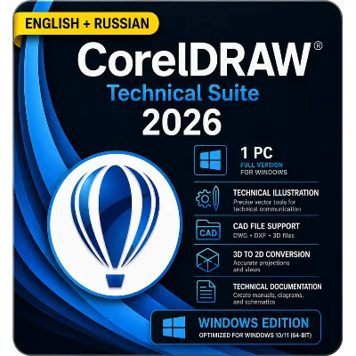 CorelDRAW Technical Suite 2026 – Пожизненная лицензия | Полная версия | Мгновенная до - irongamers.ru