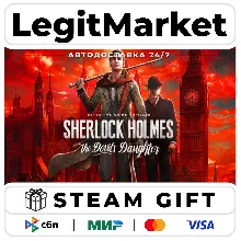 Sherlock Holmes: The Devil's Daughter / Steam АВТО / РУ + МИР