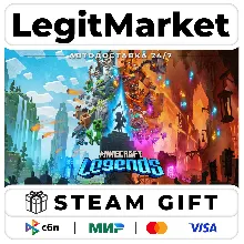 Minecraft Legends / Steam АВТО / РУ + МИР