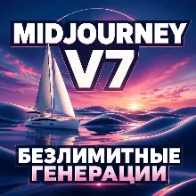 MIDJOURNEY V7 ПОДПИСКА БЕЗЛИМИТНЫЕ ГЕНЕРАЦИИ