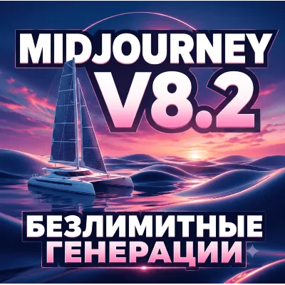MIDJOURNEY V8.2 ПОДПИСКА БЕЗЛИМИТНЫЕ ГЕНЕРАЦИИ - irongamers.ru