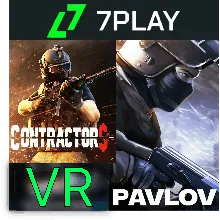 Pavlov VR + Contractors VR - Оффлайн Steam [24/7]