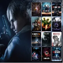 Resident Evil: 1+2+3+4+5+6+7+8+9 -Steam Offline - No Guard | ALL DLC | BONUSES