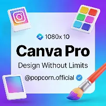 Подписка Canva Pro (1–6 месяцев) | Премиум-дизайн | Мгновенная доставка